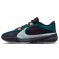 Nike Giannis Freak 5 Men's Basketball Shoes (DX4985-300, GEODE Teal/Purple Ink/Total Orange/Jade ICE) Size 9