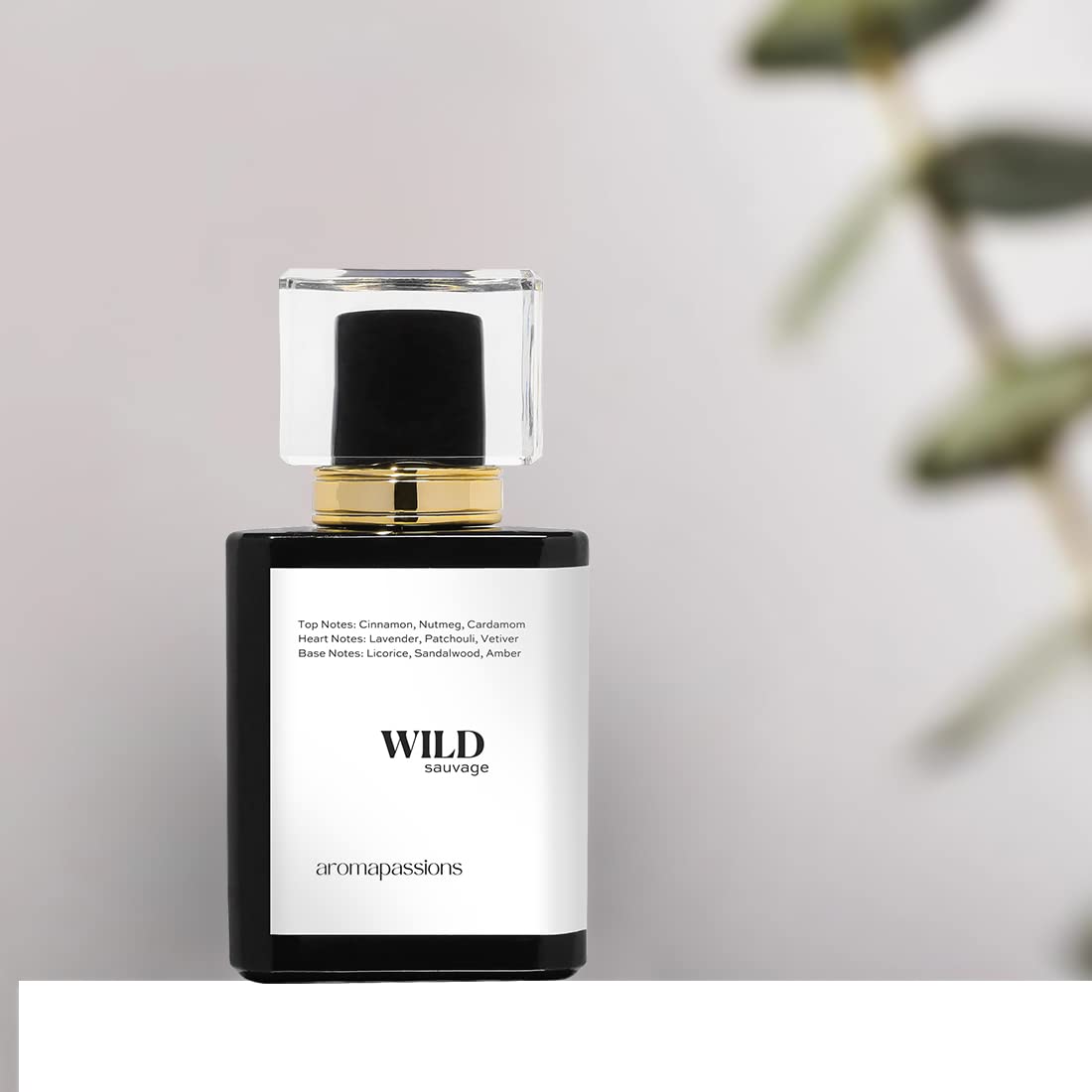 aromapassions WILD | Inspired by SVGE. ELXR | Pheromone Perfume Cologne for Men | Extrait De Parfum | Long Lasting Dupe Clone Essential Oil Fragrance | Perfume De Hombre | (30 ml / 1 Fl Oz)