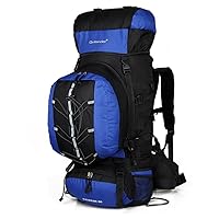 DDER Outdoor Mountaineering Bag 80L Outdoor Sports Bag Travel Backpack Hiking Camping Backpack