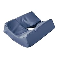 Master Massage Patented Memory Foam Ergonomic Dream Face Cushion Pillow Headrest, Royal Blue