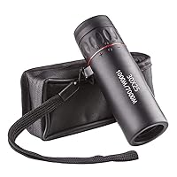 60X21 High Definition Monocular Telescope with Smartphone Adapter, BAK4 Prism FMC Monocular with Clear Low Light Vision for Wildlife Hunting Camping Travelling（LD006-00Z-032）