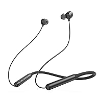 Soundcore by Anker Life U2i Wireless Neckband Headphones, 10mm Drivers with BassUp Technology, 22H Playtime, AI-Enhanced Calls, Foldable and Lightweight, IPX5 Water-Resistant, Secure Fit, Bluetooth 5