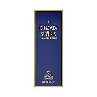 DIAMONDS & SAPHIRES by Elizabeth Taylor Eau De Toilette Spray 3.4 oz for Women - 100% Authentic