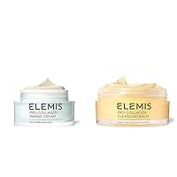 ELEMIS Pro-Collagen Marine Cream, Anti-wrinkle Day Cream Pro-Collagen Cleansing Balm, 3.5 fl. oz.