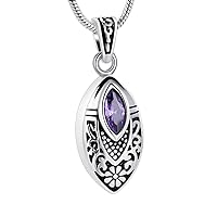 Cremation Jewelry for Ashes Crystal Teardrop Keepsake Memorial Jewelry for Urn Necklace Stainless Steel Ashes Pendant