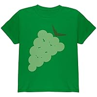 Old Glory Halloween Green Grape Costume Youth T Shirt Irish Green YXL
