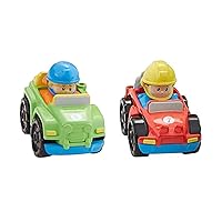 Fisher-Price Replacement Cars for Little People Off Road ATV Adventure Playset - DRH10~2 Replacement Vehicles - Colors May Vary