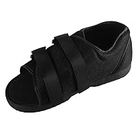 Adjustable Post Op Recovery Shoe - Support for Foot Surgery, Fractures, Bunions, and Hammer Toe - Left/Right Foot - Lightweight Closed Toe Medical Walking Shoe for Seniors (Medium)