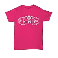 Bee Kind Tops Tees Women Men Plus Size Graphic Novelty Simple Clothing T-Shirt Unisex Heliconia 3XL 4XL 5XL