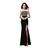 Women's One Shoulder Mermaid Prom Dress Long Formal Evening Bridal Wedding Party Cocktail Gown