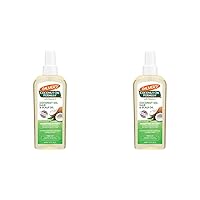 Palmer's Coconut Oil Moisture Boost, Restorative Hair and Scalp Oil Spray, Lasting Hydration and Shine for Dry or Damaged Hair, Promotes Scalp Health, 5.1 Oz (Pack of 2)