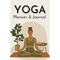 Yoga Planner & Journal: the ultimate tool for yogis and yoga enthusiasts. This comprehensive planner includes everything you need to track and enhance your yoga practice.