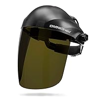 Lincoln Electric OMNIShield Professional Face Shield - Shade 3 IR Lens - Premium Headgear - K3753-1
