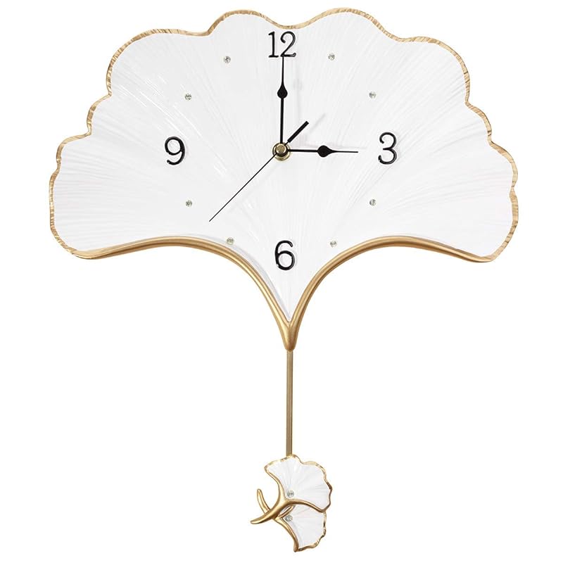 Mua keenkee Elegant Wall Clock with Pendulum Battery Operated Non ...
