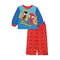 Marvel Black Panther: Wakanda Forever | Eternals | The Avengers, Spidey and his Amazing Friends 2-Piece Loose-Fit Pajamas Set