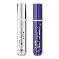 SBLA Beauty Neck, Chin & Jawline Sculpting Wand + Neck, Chin & Jawline Sculpting Wand XL Combo, Advanced Anti-Aging Serum For Smoothing, Tightening, Firming & Lifting Neck Skin, 2 pack