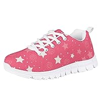 Kids Shoes Boys & Girls Sneakers Stars 3D Printed Shoes Light Breathable Running Shoes for Outdoor Sports