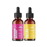 JoySpring Immune Boost for a Supported Immune System and Vitamin D3 K2 for Kids