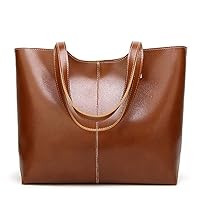N/A 女性のためのハンドバッグ、女性の毎日のカジュアルなショルダーバッグレザーハンドバッグ女性のためのトップハンドル財布 (Color : C)