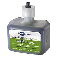 CG Evolution Septic Assist Bio Charge Replacement Cartridge, 16-Ounces, Blue, 12 Ounce