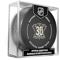 Anaheim Ducks Unsigned 30th Anniversary Official Game Puck - Unsigned Pucks