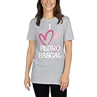 Pedro Pascal Shirts | Y2K Baby Tee | Movie TV Actor | 2000s t-Shirt | I Heart | I Love | 90s Aesthetic | Grunge Clothing