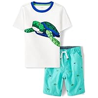 Gymboree Boys Shirt and Shorts, Matching Toddler Outfit