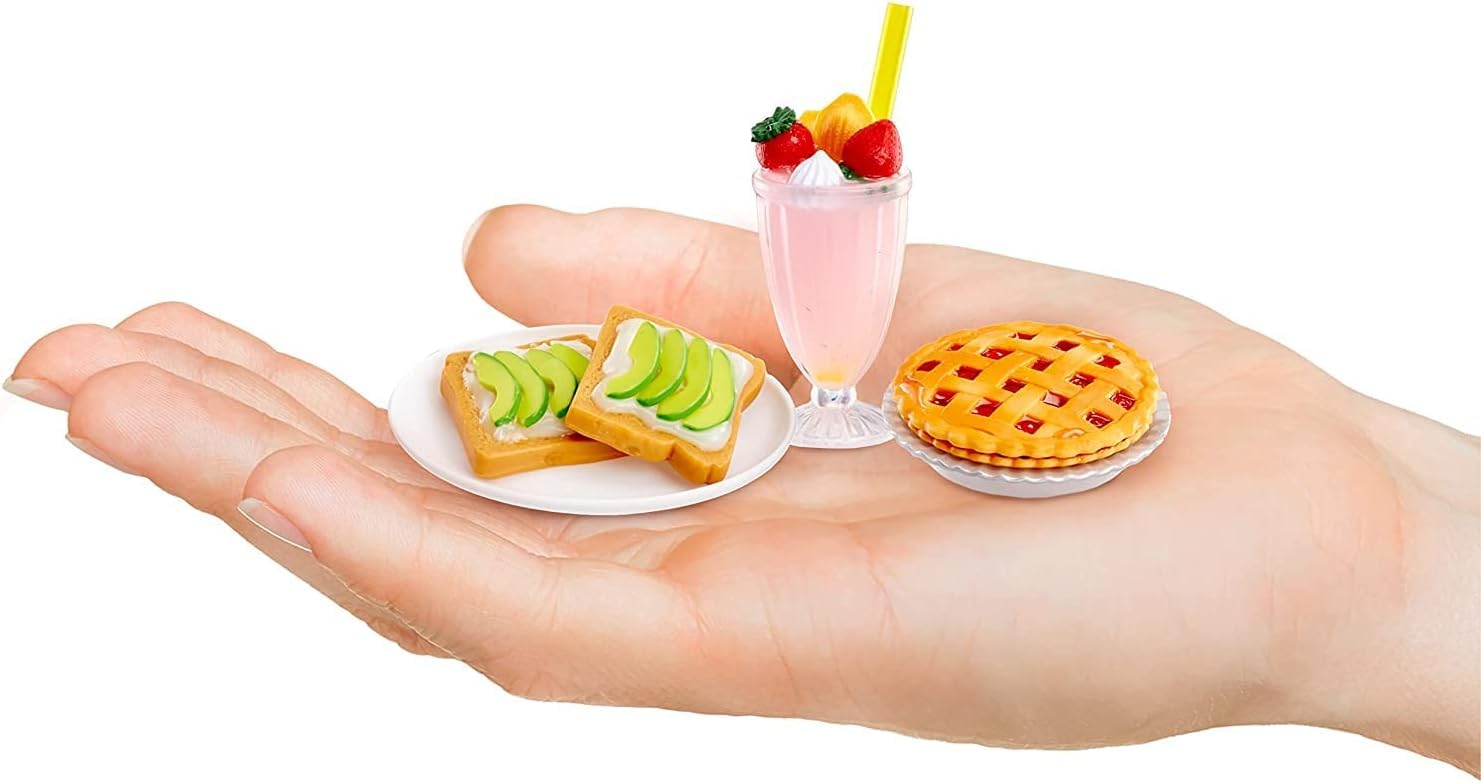 MGA's Miniverse Make It Mini Food Diner Series 1 Minis, Blind Packaging, DIY, Resin Play, Collectors, 8+