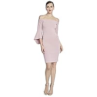 Rachel Rachel Roy Women's Lynnette Sweater Dress, Mauve Pink, XXL