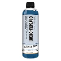Nanoskin CRYSTAL-CLEAR VOC-Free Glass Cleaner 16 oz - Ultra-Concentrated, Eco-Friendly, Streak-Free Finish | Versatile Use for 40:1 Dilution | Perfectly Safe for Auto, Home, Garage & Beyond