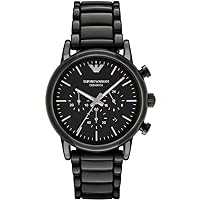 Emporio Armani Men's AR1507 Dress Black Quartz Watch