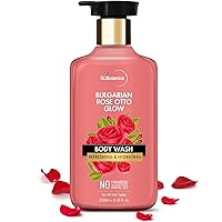 MK Bulgarian Rose Otto Glow Body Wash, 250 ml | Infused with Bulgarian Rose that Soothes, Smoothens & Hydrates Skin | No Parabens & Sulphates | Cruelty Free & Vegan