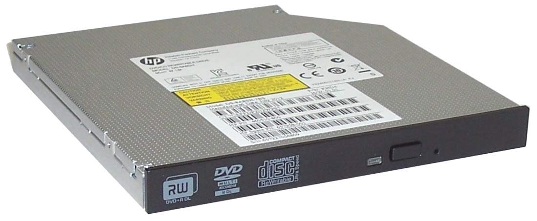 HP SLIMLINE SUPER MULTI DVD WRITER MODEL# DS-8A8SH-EEL HP PART# 657959-001