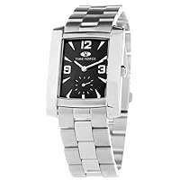 TF2341B-06M Watch TIME FORCE Stainless Steel Black Silver Unisex - Men and Women