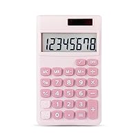 8-bit Desktop Mini Calculator Portable Student Calculator Button Solar Calculator