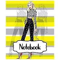 Notebook: Gwen Stefani American Singer No Doubt Music Band R&B, Electro, And J-pop, Large Notebook for Drawing, Doodling or Writting: 110 Pages, 7.5