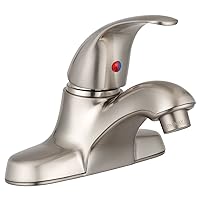 Dura Faucet DF-NML210-SN RV Single Lever Bathroom Faucet (Brushed Satin Nickel)
