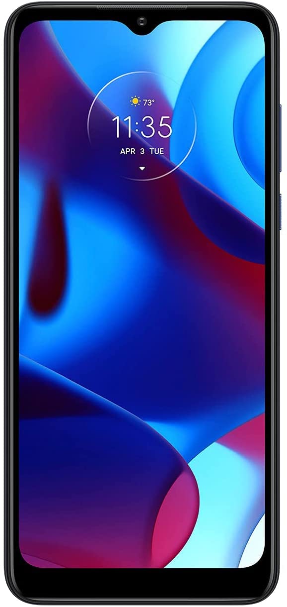 Moto G Pure | XT2163-4 | 2021 | 2-Day Battery | Unlocked | International Version | Ultra Wide Display | 3/32GB | 13MP Camera | Deep Indigo