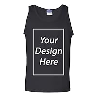 Add Your Own Text Design Custom Personalized Adult Tank Top