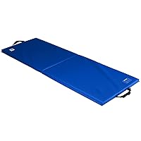 We Sell Mats 2 ft x 6 ft x 1 5/8 in Thick Folding Exercise Mat, Personal Fitness Gym Flooring, For Core Workouts, MMA, Gymnastics and Cheerleading Use, (2X6-35M)