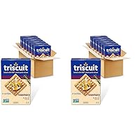 Triscuit Rosemary & Olive Oil Whole Grain Wheat Crackers, 6-8.5 oz Boxes (Pack of 2)