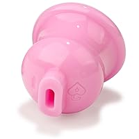 FREDORCH Male Chastity Cage Attachment for Men Chastity Device BDSM Sex Toys Long or Short 2 Sizes Choose (Short, Pink)