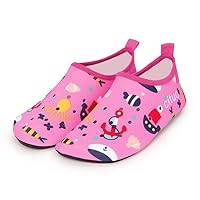 Water Shoes for Kids Girls Boys, Toddler Kids Swim Quick Dry Non-Slip Water Skin Barefoot Sports Shoes Aqua Socks for Beach Outdoor Sports