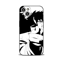 Phone Case Compatible with iPhone 15 Case,Cool Comics Cowboy-Bebop 16 Print Pattern Phone Cases for Anime Fans,Protective Cover for Women Girls Black
