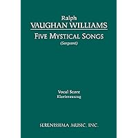 Five Mystical Songs: Vocal score Five Mystical Songs: Vocal score Paperback Hardcover Loose Leaf