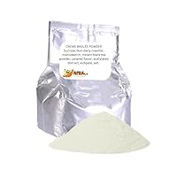 Creme Brulee Mix for Flavored Boba Bubble Tea Powder for Milk Tea Premium Instant Drink Mix - 2.2 LB bag for 40-45 Servings - Just Add Tapioca Pearls by BUBBLE TEA SUPPLY