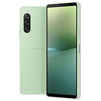 Xperia 10 V XQ-DC72 5G Dual 128GB ROM 8GB RAM Factory Unlocked (GSM Only | No CDMA - not Compatible with Verizon/Sprint) Smartphone Global Model Mobile Cell Phone - Green