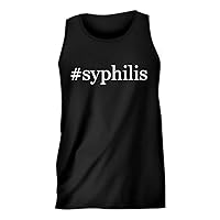 #syphilis - Hashtag Men's Comfortable Humor Adult Tank Top
