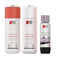 Revita Shampoo and Conditioner Set & Spectral.CSF Hair Serum - Hair Thickening Shampoo & Conditioner, Hair Regrowth Treatment for Women, Biotin Hair Growth Serum, Hair Loss
