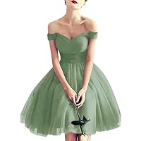 Off Shoulder Homecoming Dress A-line Prom Dresses Short Ball Gown Cocktail Dress